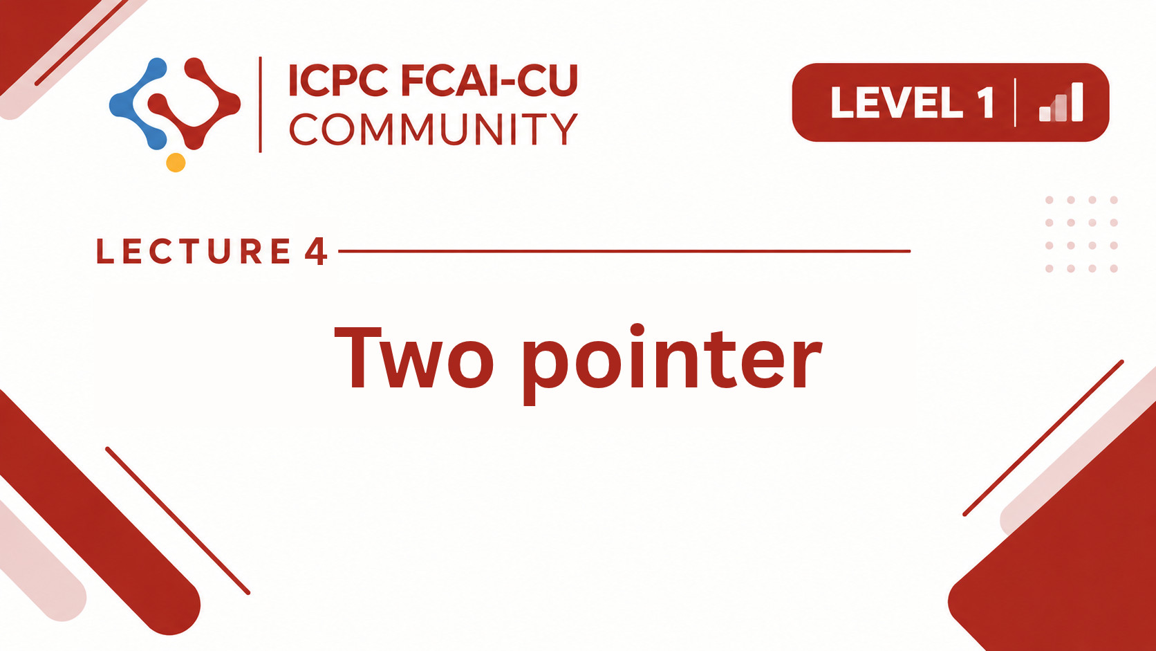 Two pointer